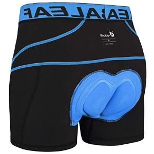 Baleaf Men's Padded Cycling Underwear Shorts - Blue