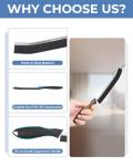 Cleangor Crevice Cleaning Brushes for Small Spaces