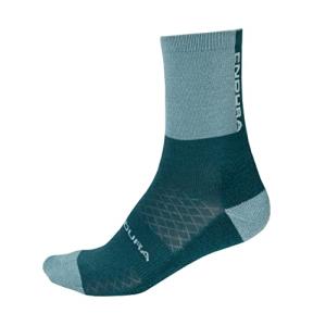 Endura BaaBaa Merino Winter Cycling Socks - Green