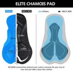 NICEWIN Men's 3D Padded Cycling Shorts