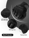 Men's Cycling Gloves with Touchscreen Technology