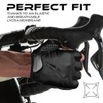 Westwood Fox Gel Padded Half Finger Cycling Gloves