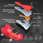 Souke Sports Men's 4D Padded Cycling Shorts