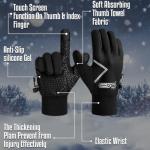 EVO Fitness Insulated Winter Cycling Gloves for All
