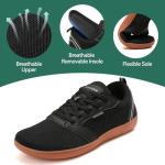 Gitzing Unisex Lightweight Barefoot Trail Running Shoes