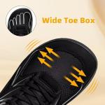HOBIBEAR Unisex Barefoot Sneakers - All Black