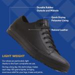 Slip-Resistant Sneakers for Work – Delray Black