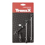 TranzX Quick Release Skewer Set - Black
