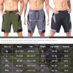Sportneer Men's Lightweight Mountain Bike Shorts