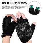 Westwood Fox Gel Padded Half Finger Cycling Gloves