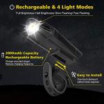 Super Bright USB Rechargeable Bike Light Set