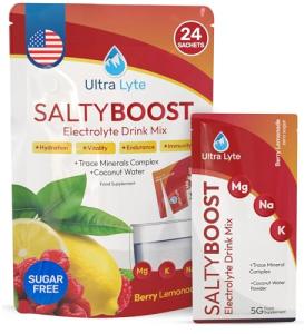 Sugar-Free Electrolytes Drink Mix - Salty Berry Lemonade