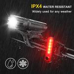Super Bright USB Rechargeable Bike Light Set