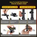 Super Bright USB Rechargeable Bike Light Set