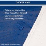 Teardrop Marine Beanbag in White and Grey