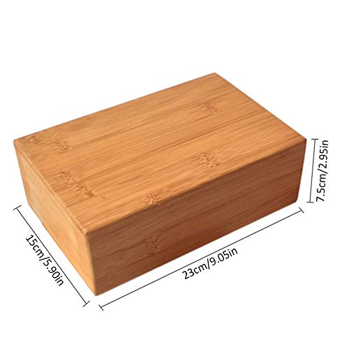 Bamboo Yoga Blocks (2 PCS)