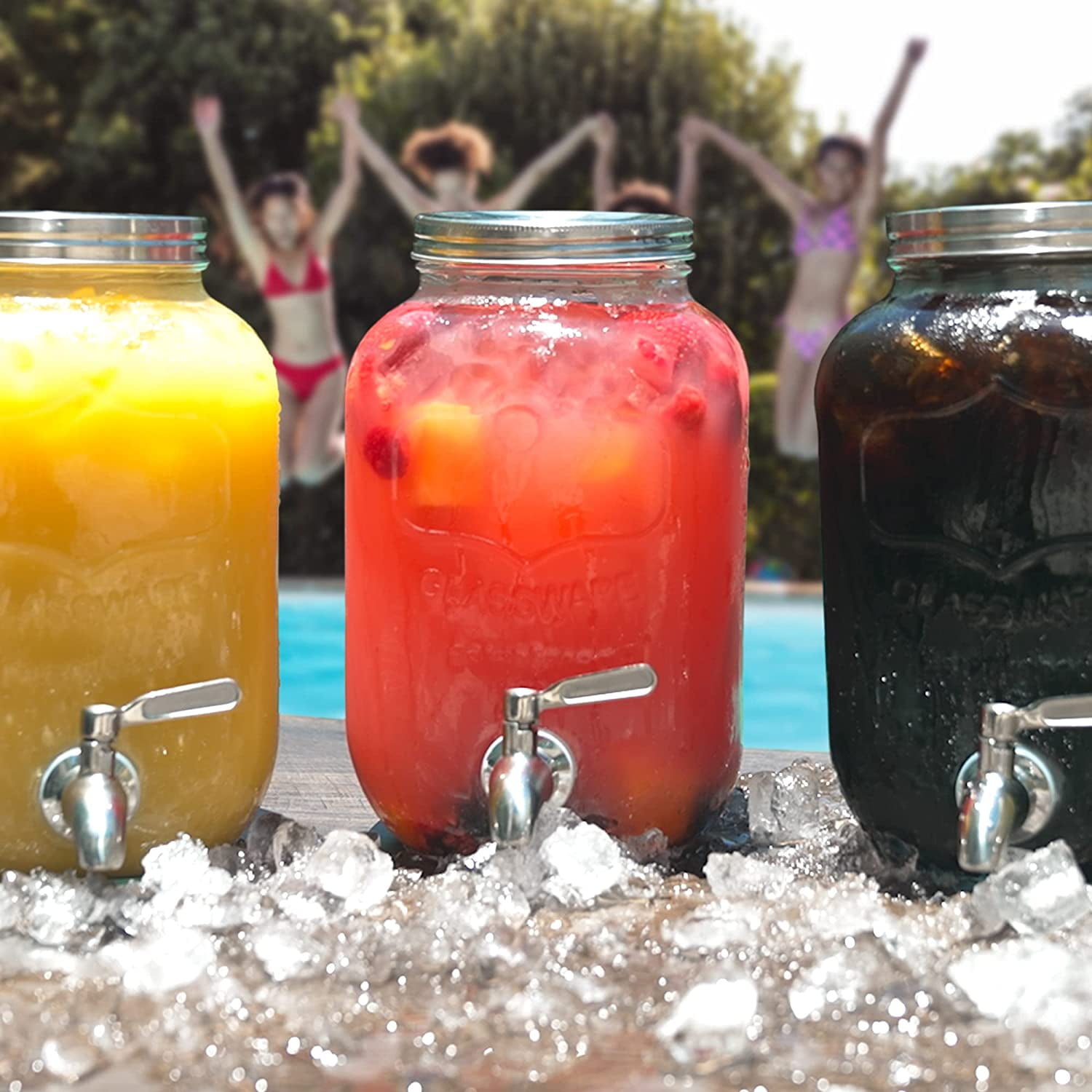 Extra-Thick Glass Cold Brew Coffee Maker