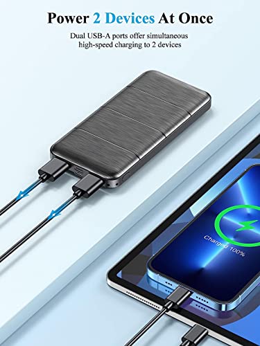 Solar Power Bank - 40000mAh Capacity - Black