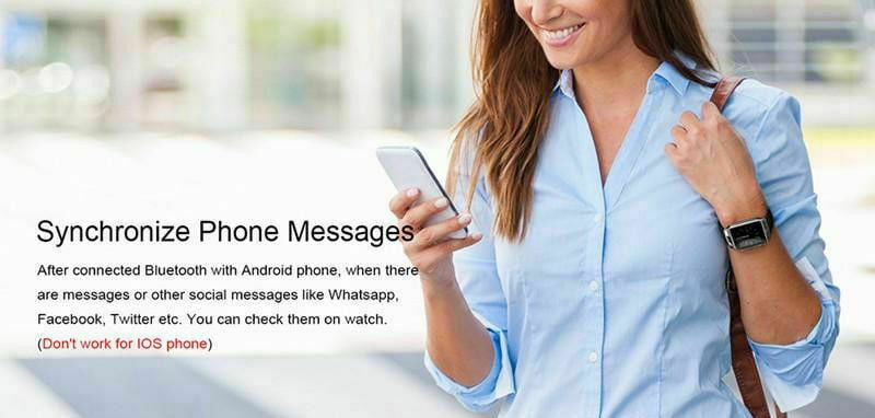 Android Smartwatch with Fitness and Health Features