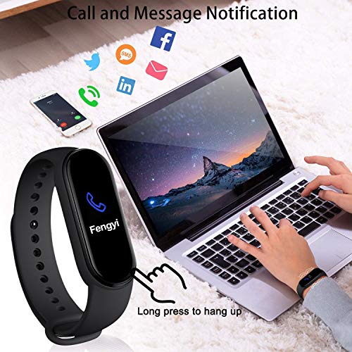 Waterproof Fitness Tracker with Heart Monitor