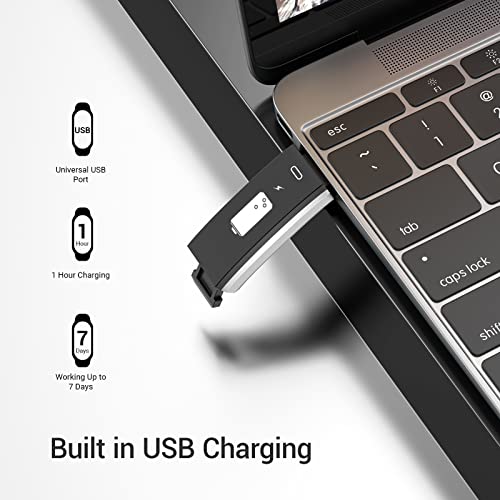 Waterproof Fitness Tracker with Heart Rate Monitor