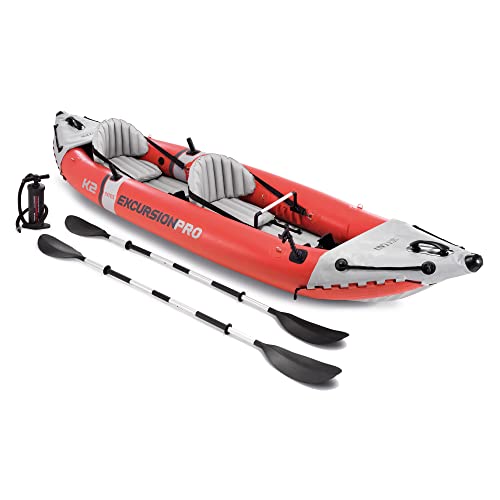 Intex Excursion Pro K2 Inflatable Kayak Set