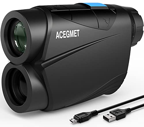 ACEGMET Golf Rangefinder with USB Charging, 650 Yards
