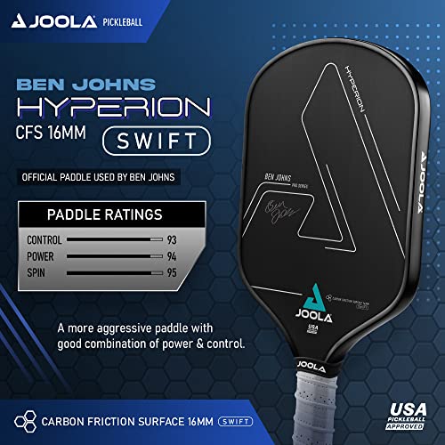 JOOLA Ben Johns Hyperion CFS Pickleball Paddle - USAPA Approved