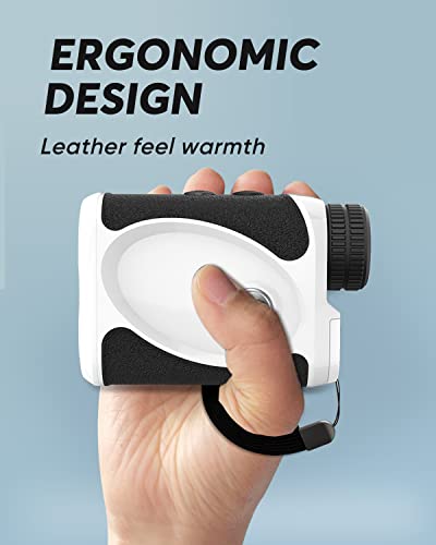 WOSPORTS Golf Rangefinder, Flag Lock, Tournament Legal, 800 Yards