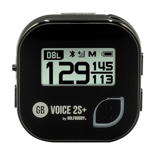 GOLFBUDDY Voice 2S+ Talking GPS Rangefinder Hat Clip