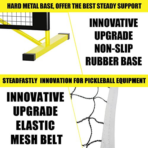 PICKLETECH 4.0 Slim Portable Pickleball Net System