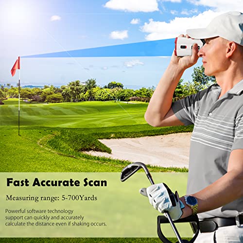 Hawkray Golf Rangefinder 700Yards Laser VIP Smart Shopper