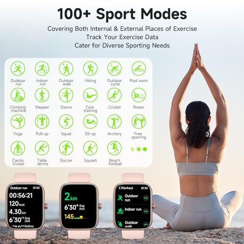 VIP Smart Watches with Alexa, iOS/Android Compatible