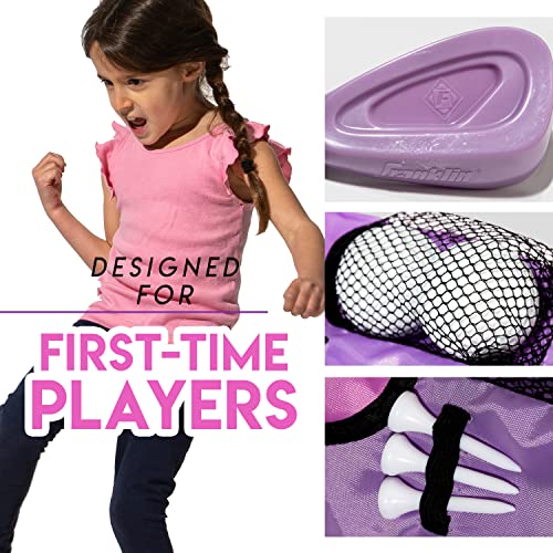 Youth Adjustable Plastic Golf Club Set - Pink