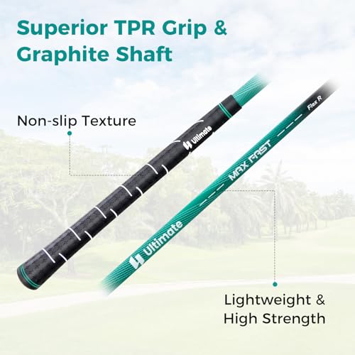 GYMAX 15PC Men's Right Handed Golf Set VIP