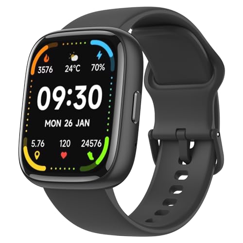 Unisex Alexa Smartwatch: Fitness Tracker, 100+ Activity Modes