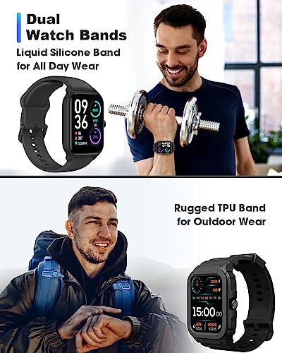 TOOBUR Smart Watch with Alexa for Women and Men