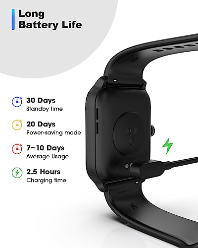 TOOBUR Smart Watch with Alexa for Women and Men