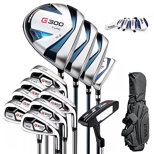 PGM Men's 12-Piece Golf Club Set with Bag