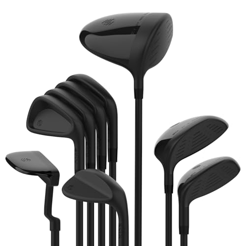 Stix Golf 9 Club Set - Black - Modern Design