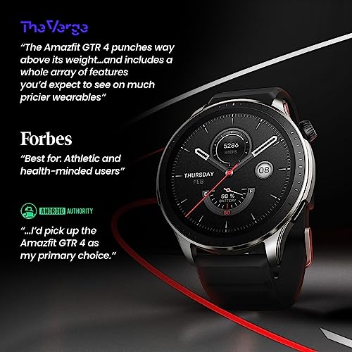 Amazfit GTR 4 Smart Watch with GPS & Alexa