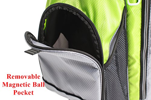 Izzo Ultra-Lite Stand Golf Bag, Black/Gray VIP store