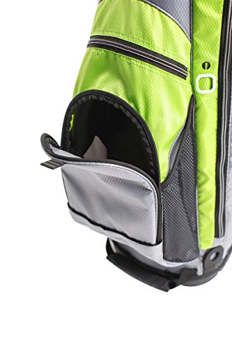 Izzo Ultra-Lite Stand Golf Bag, Black/Gray VIP store
