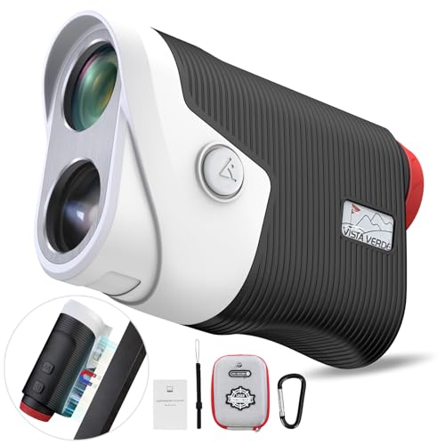 VISTA VERDE Golf Range Finder with Magnet, 9 Mode