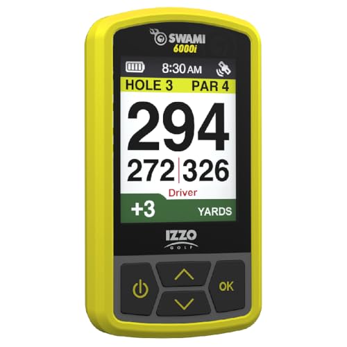 Izzo Swami 6000 Handheld Golf GPS Color Display