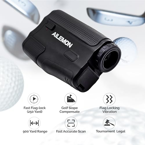 AILEMON AL52 Golf & Hunting Laser Rangefinder 900Y
