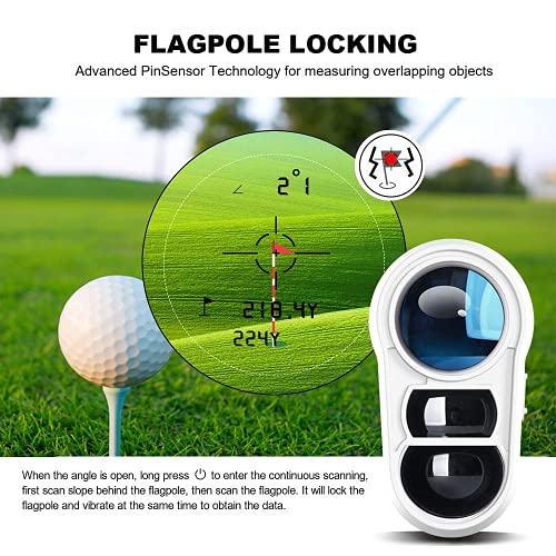 VIP Golf Rangefinder with Slope and Pin Lock