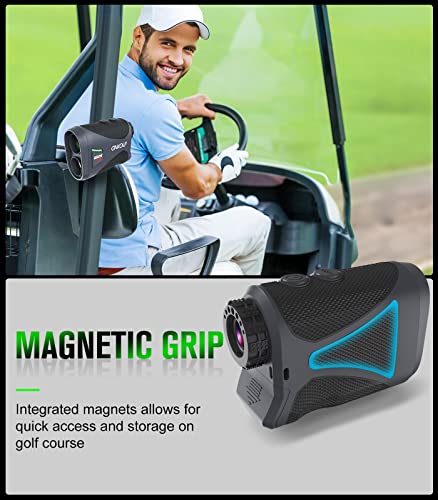 GAKOLF Laser Golf Rangefinder with Slope Switch - 650 Yards