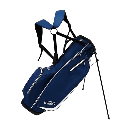 IZZO Ultra Lite Navy Golf Stand Bag VIP