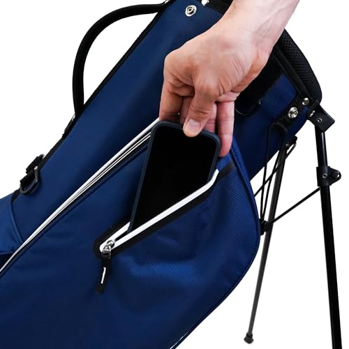IZZO Ultra Lite Navy Golf Stand Bag VIP